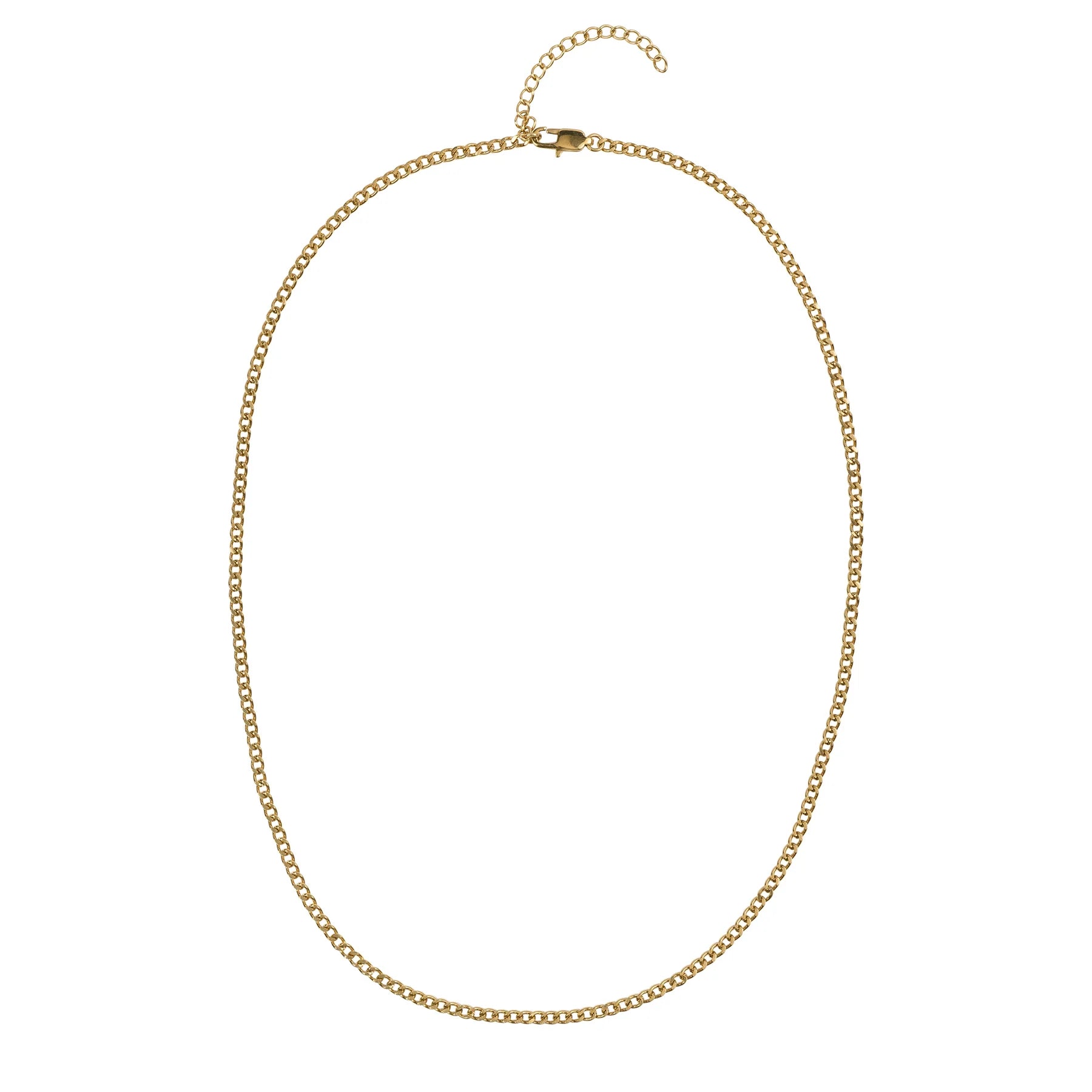 Cuban Chain Necklace Extra Thin 50cm