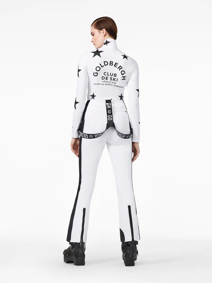 Galactique Ski Pully White/Black