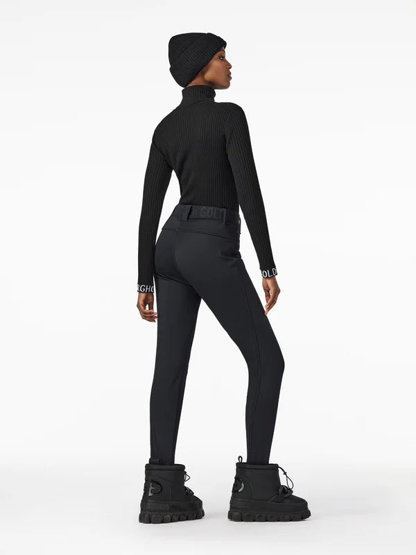 Mira Long Sleeve Knit Sweater Black