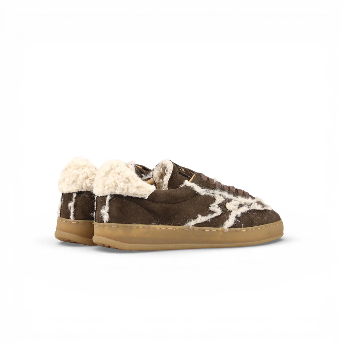 Chocolate Shearling Sneaker Club
