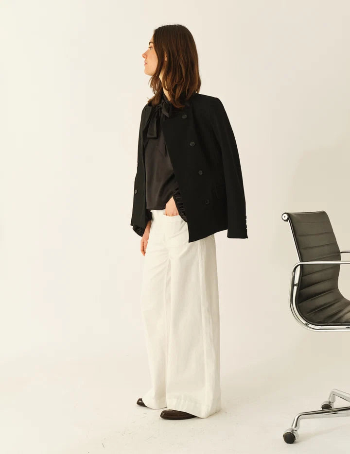 Stella Bow Blouse Black