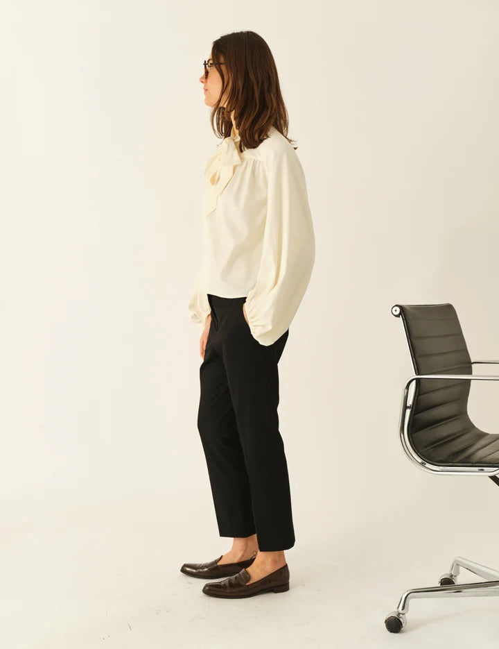 Stella Bow Blouse Cream