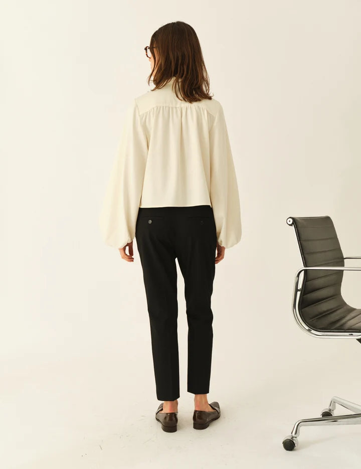 Stella Bow Blouse Cream