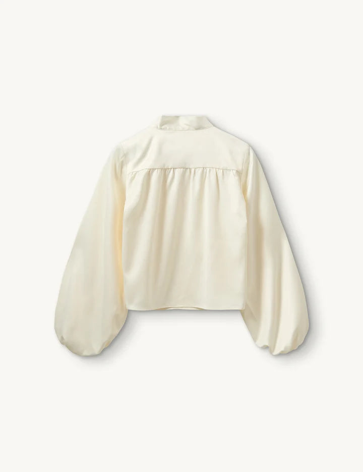 Stella Bow Blouse Cream