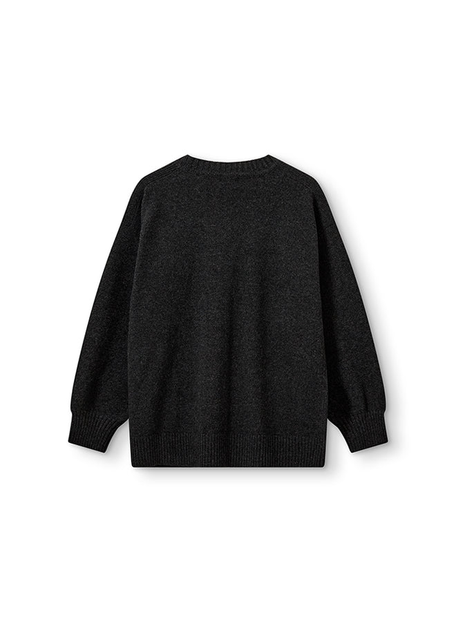 Daze Giga Cardi Dark Grey Melange