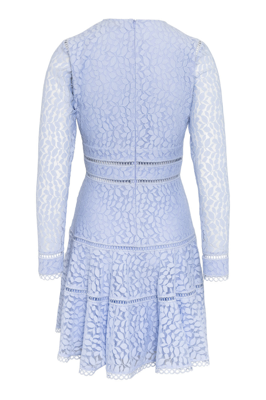 Ellie Mini Dress Light Blue Lace