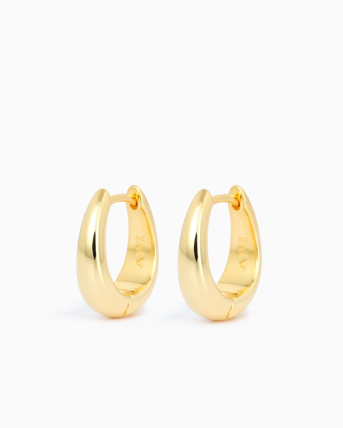 Ellipse Earrings Gold