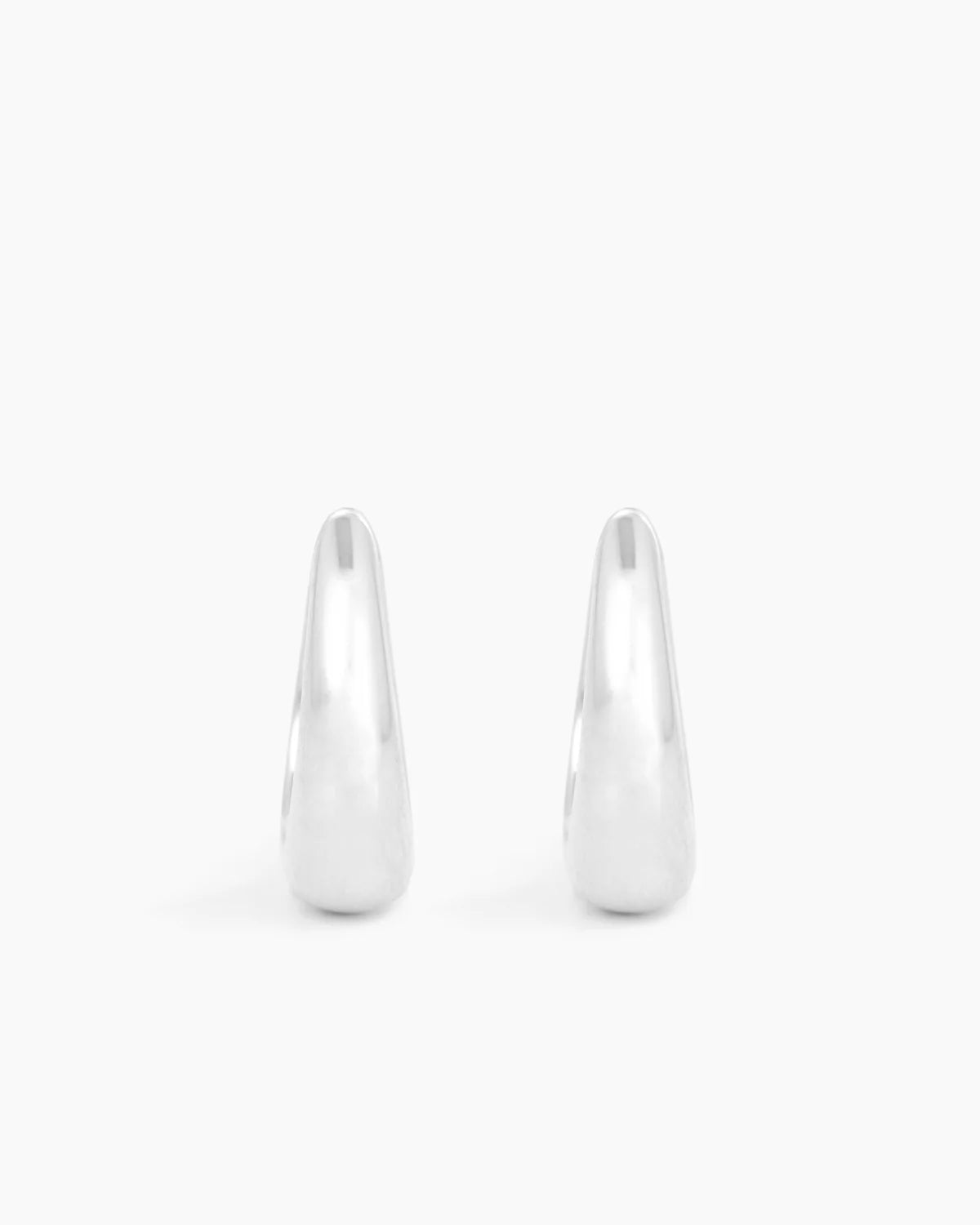 Ellipse Earrings Silver
