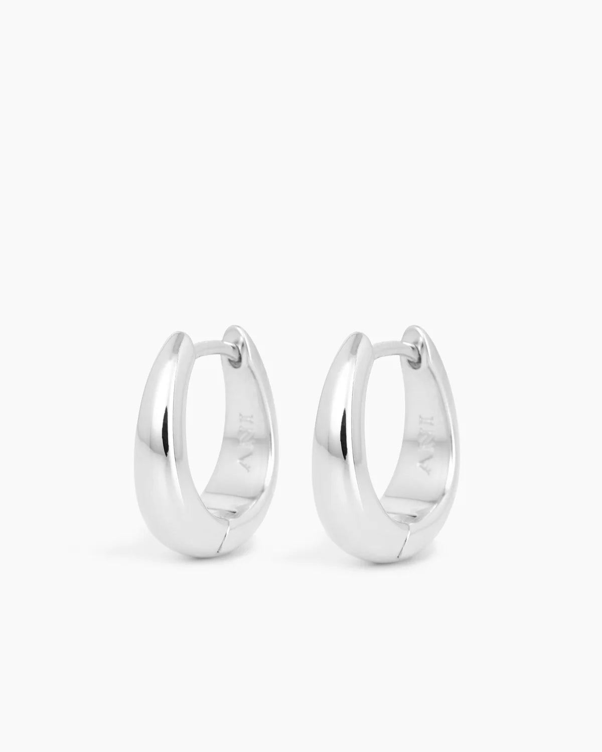 Ellipse Earrings Silver