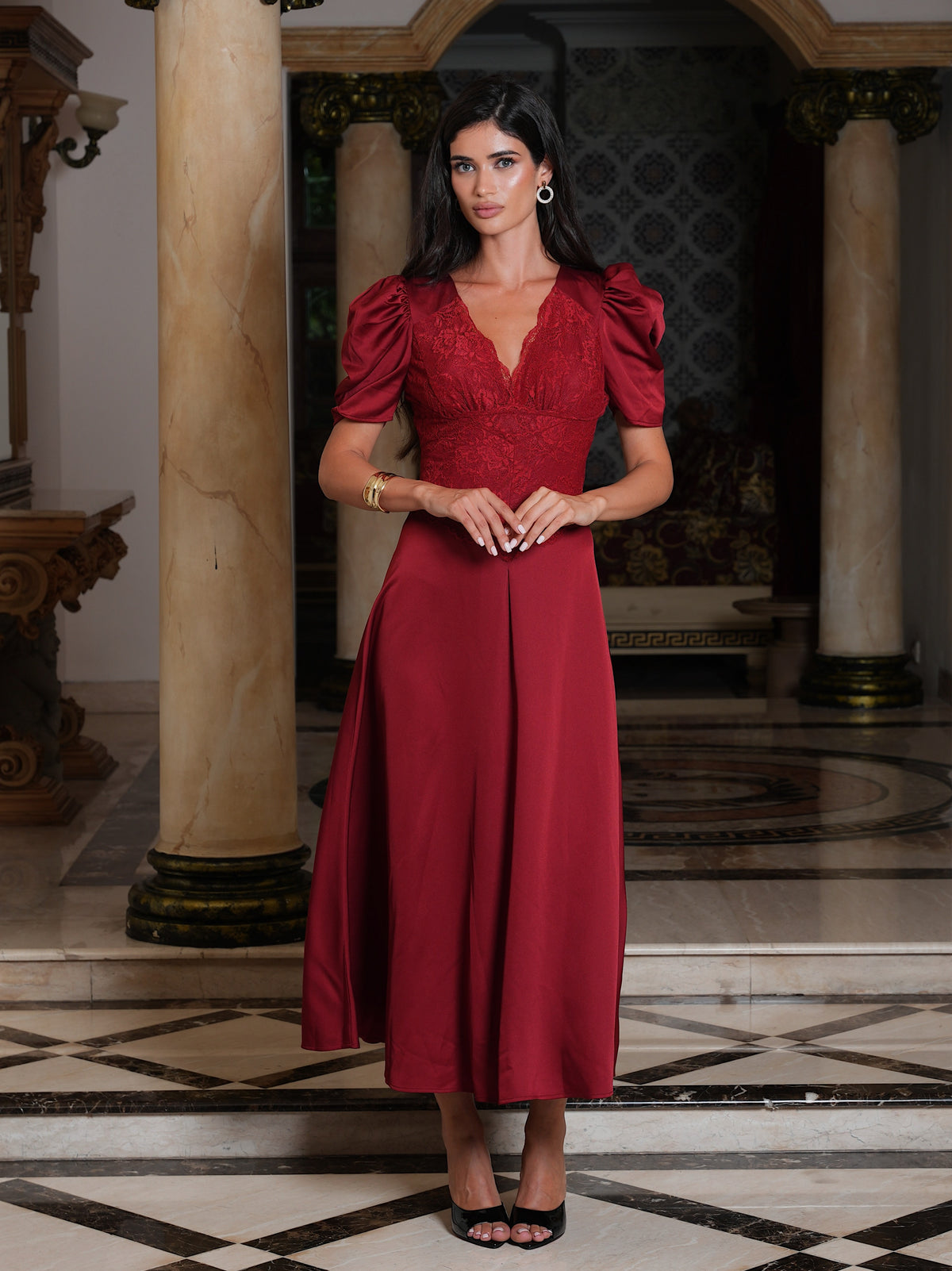 Francis Dress Red