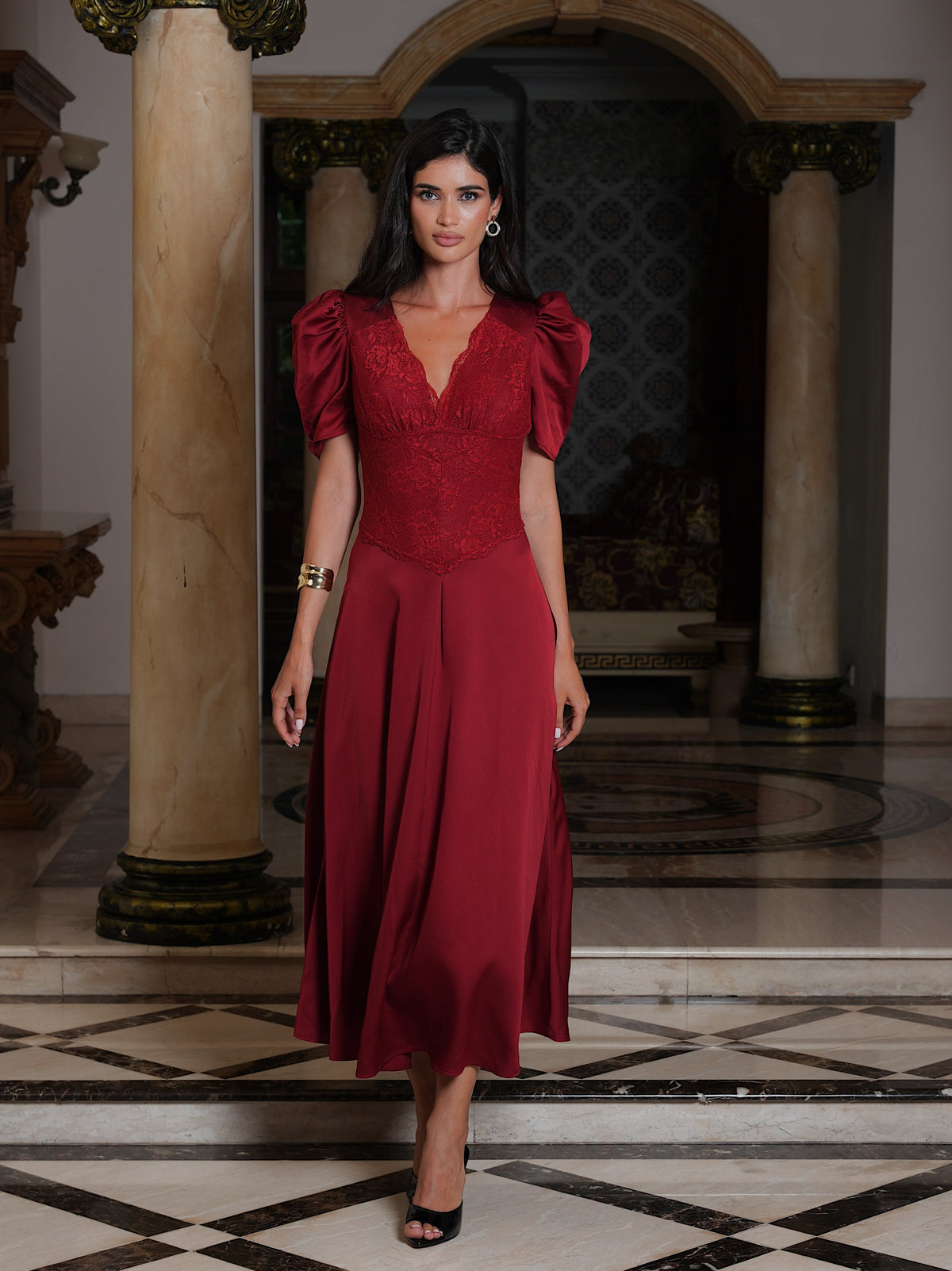 Francis Dress Red