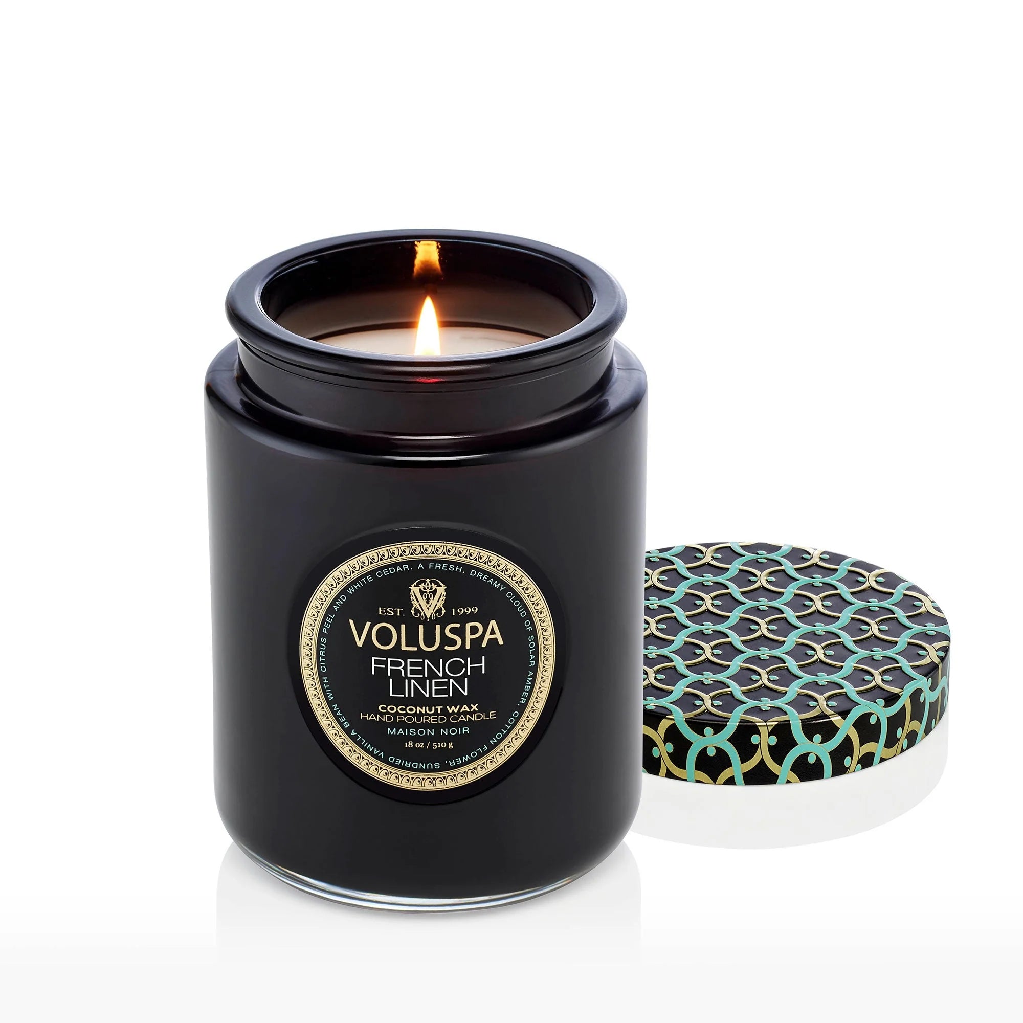 Large Jar Candle French Linen