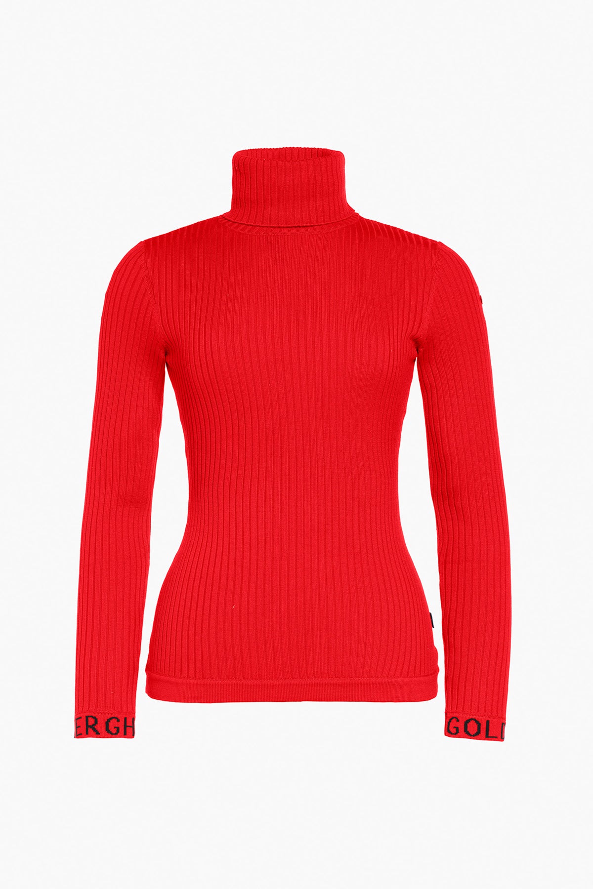 Mira Long Sleeve Knit Sweater Red