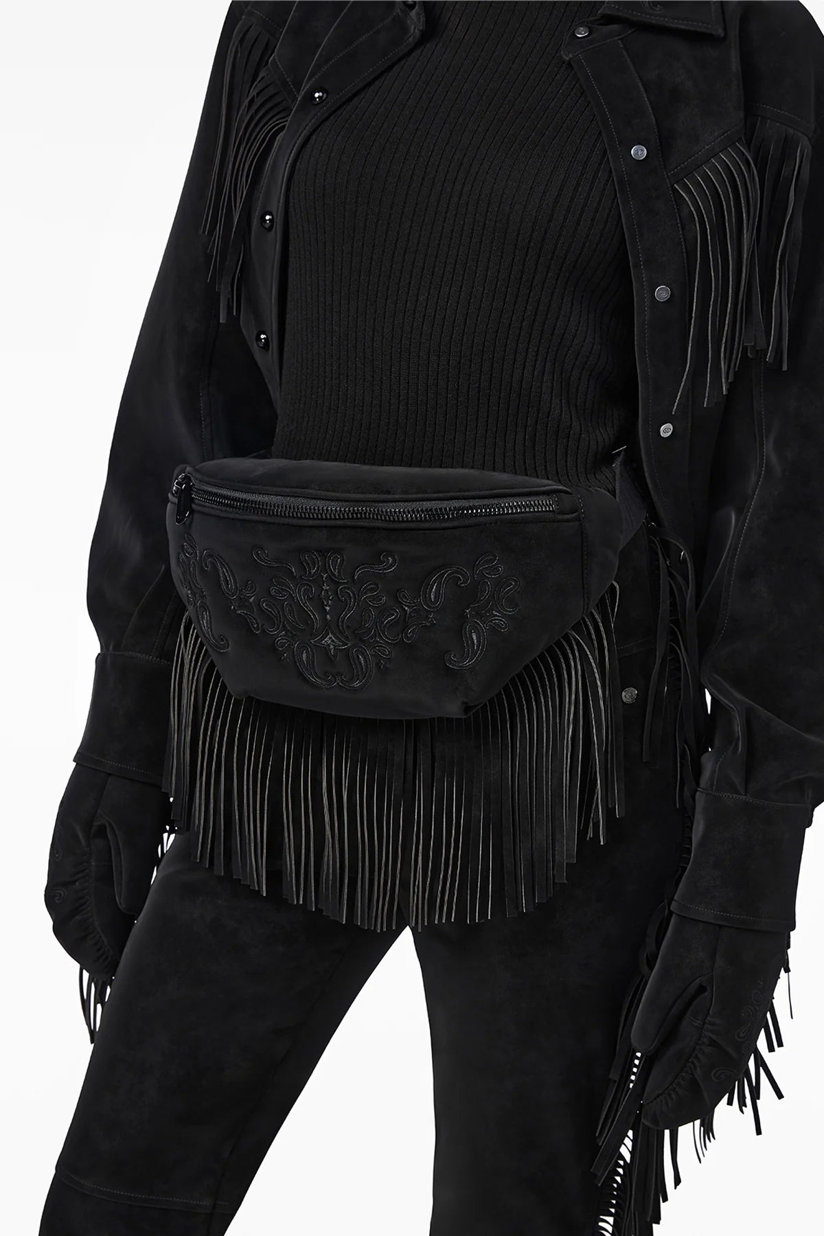 Furanji Mittens Black