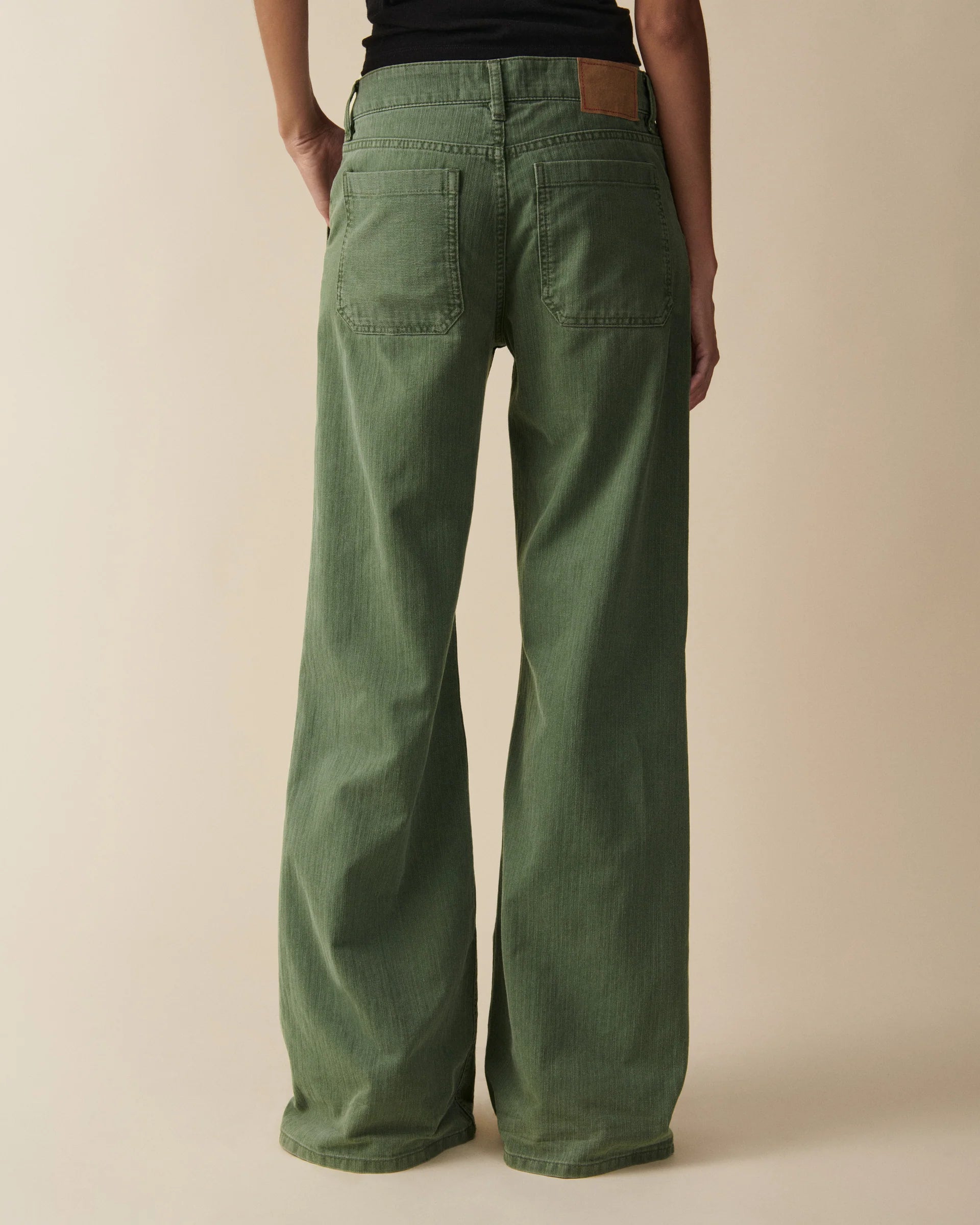Guell Chevron Khaki Green
