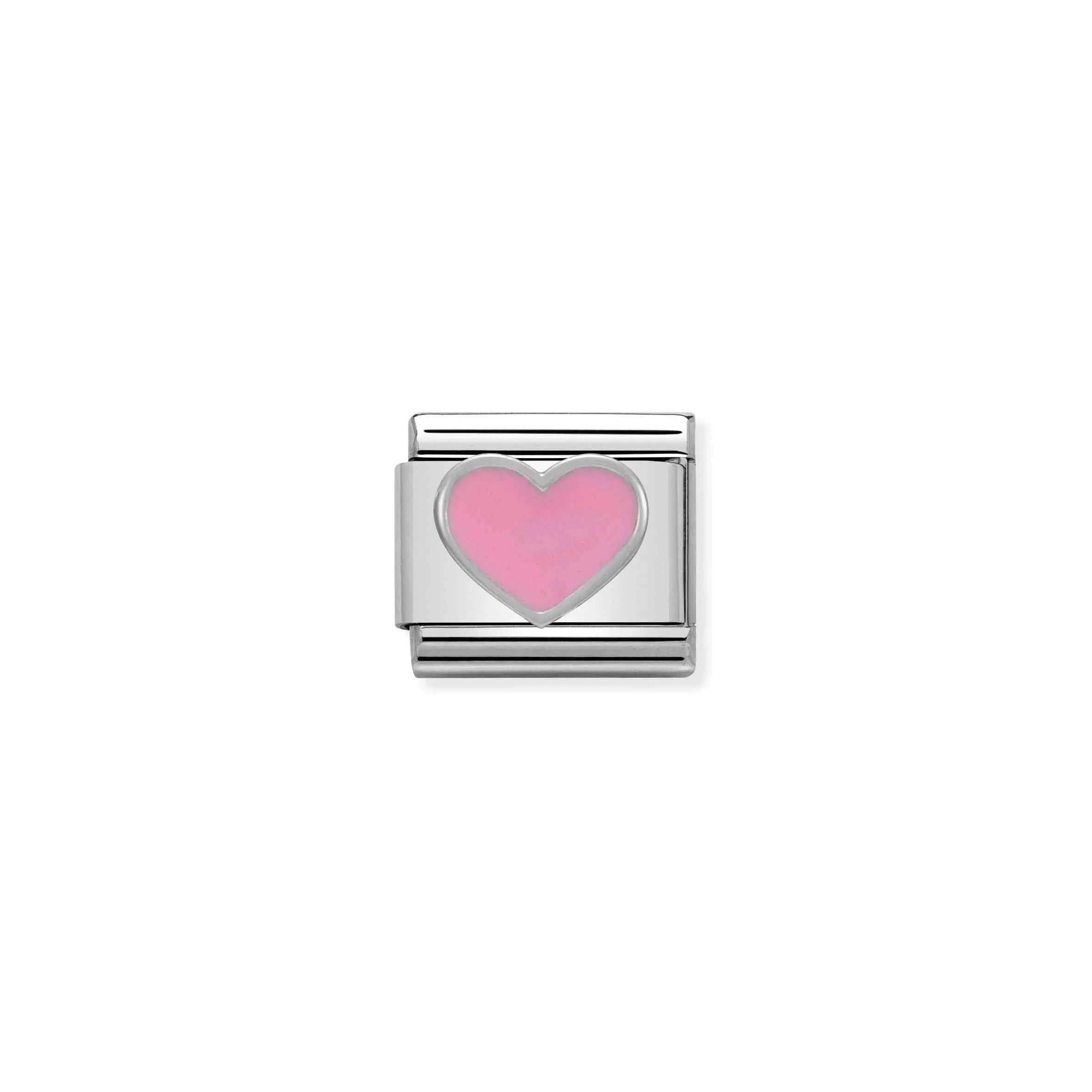 Pink Heart Silver