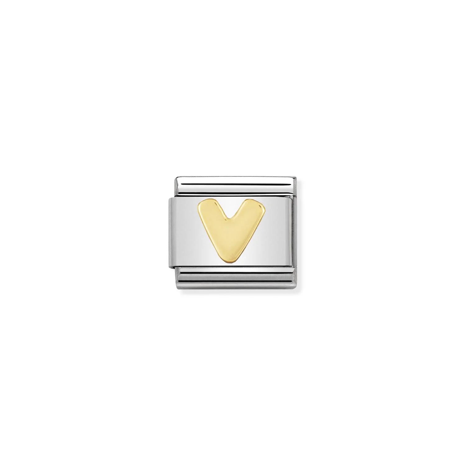 Letter V Gold