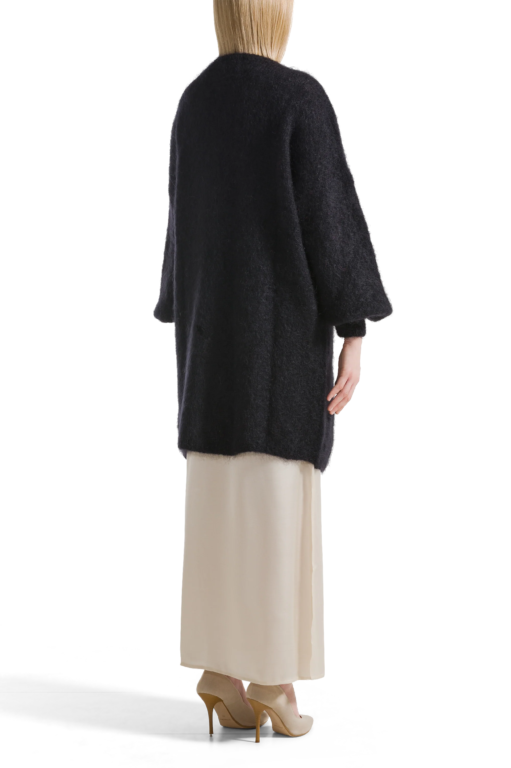 Lee Midi Cardigan Black