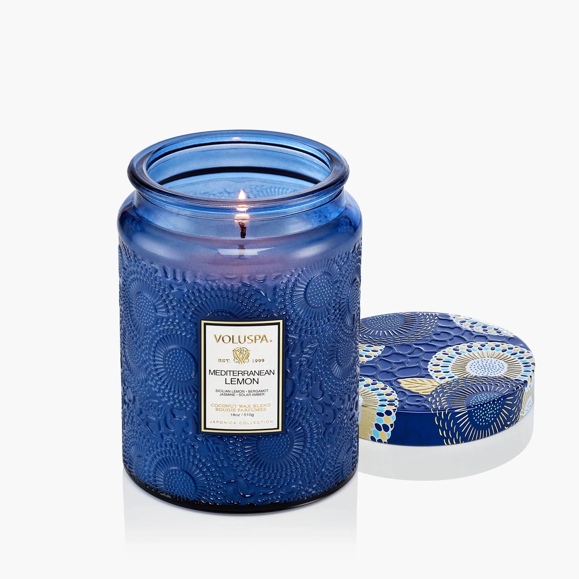 Large Jar Candle Mediterranean Lemon