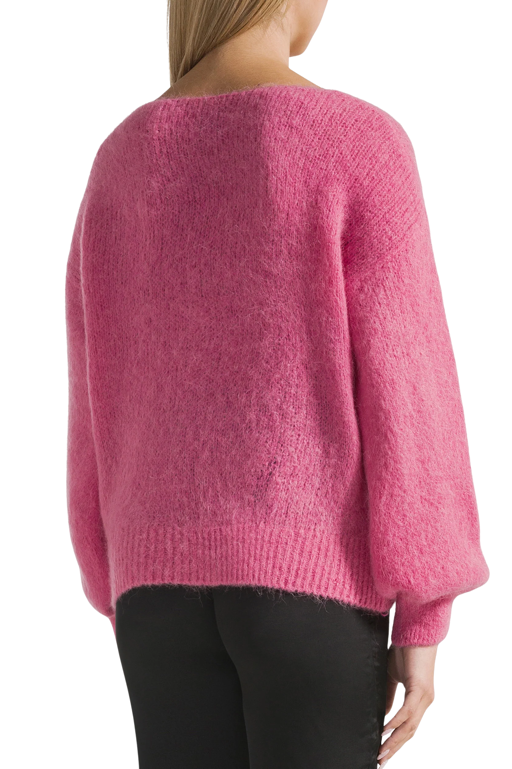 Milana LS Alpaca Pullover Pink