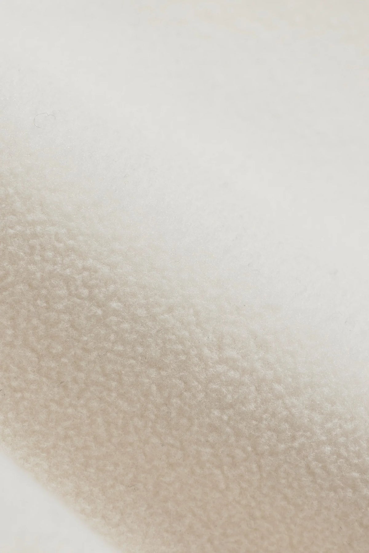 Polar Fleece Half-Snap Pullover Creme