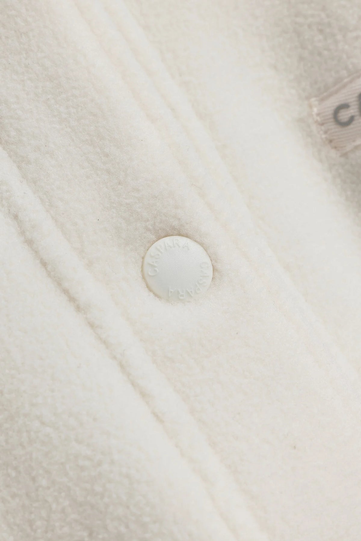 Polar Fleece Half-Snap Pullover Creme