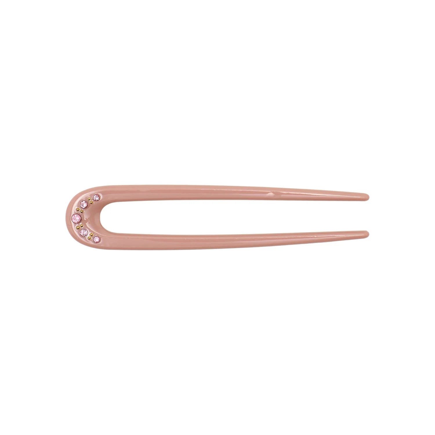 Sunny Crystal Hair Pin Blush