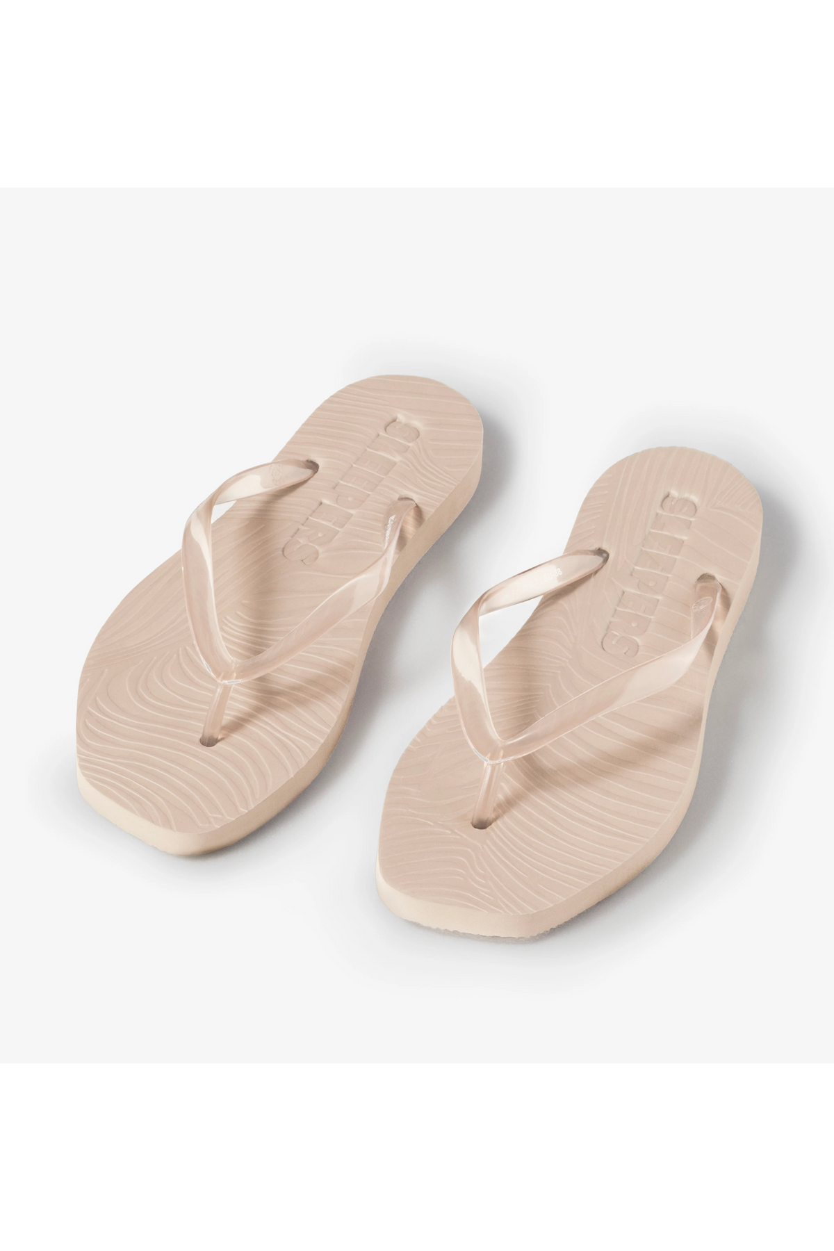 Tapered Eggnog Clear Transparent