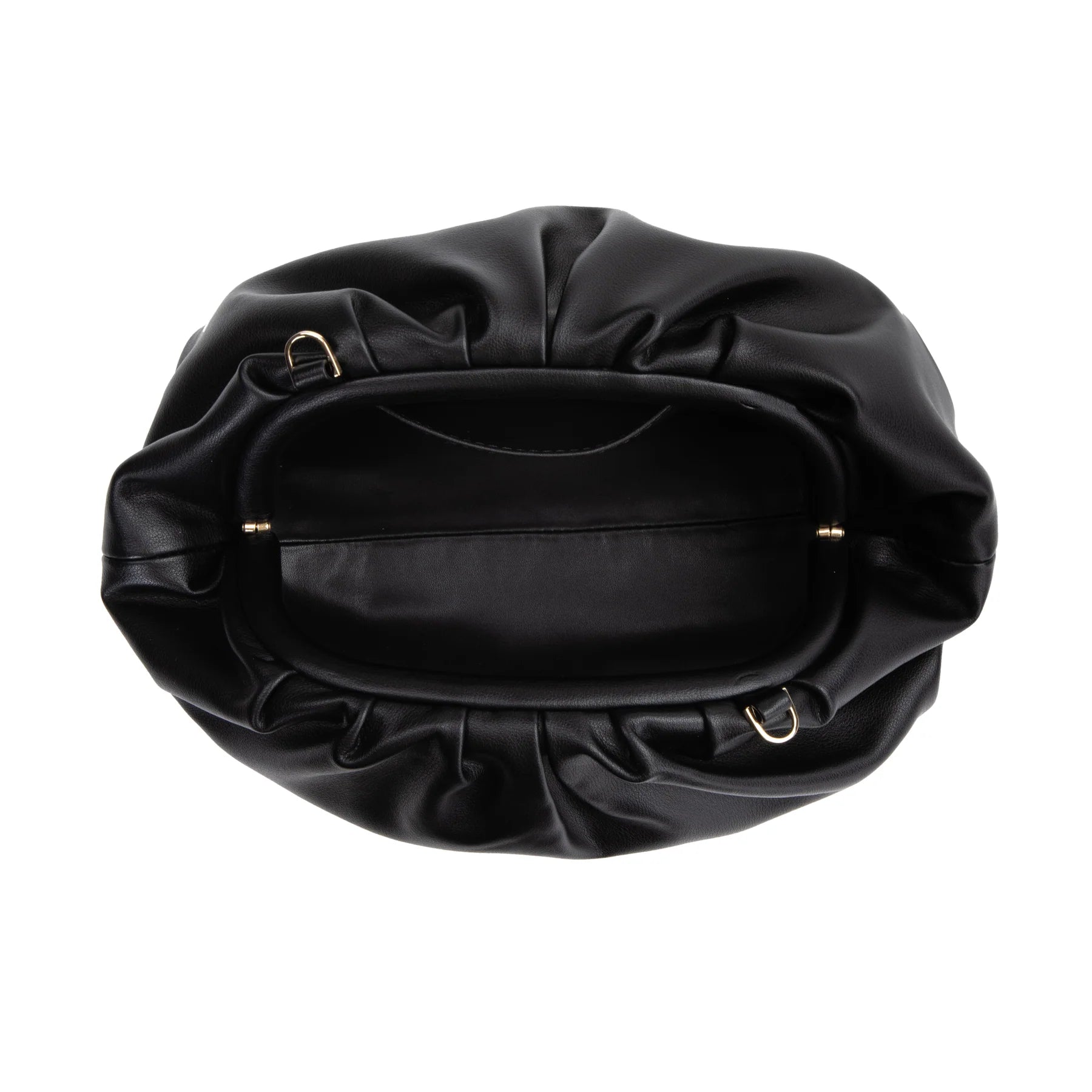 Leather Small Pouch Black