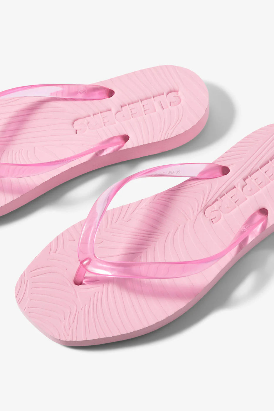 Tapered Platform Pink Transparent