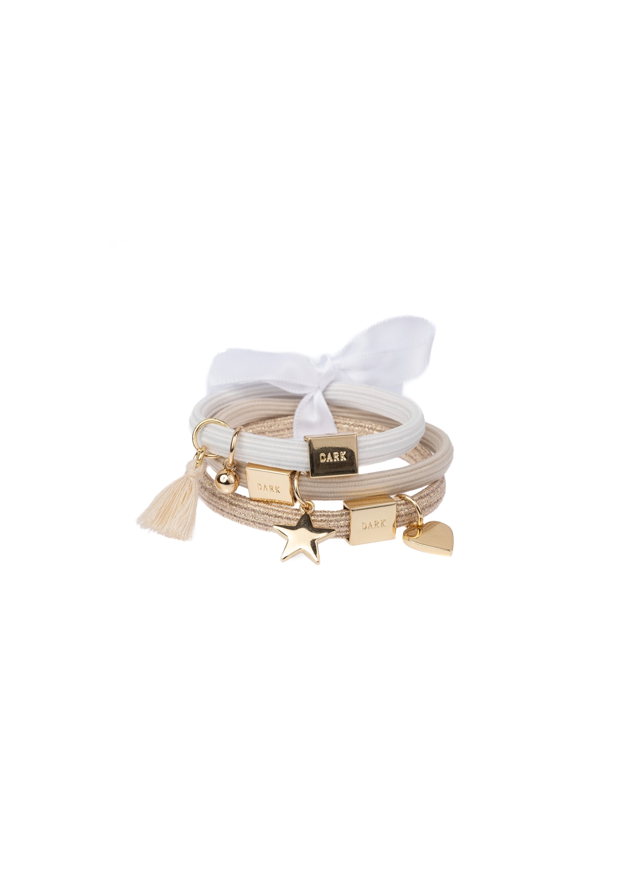 Hair Ties 3pk Charm Sands