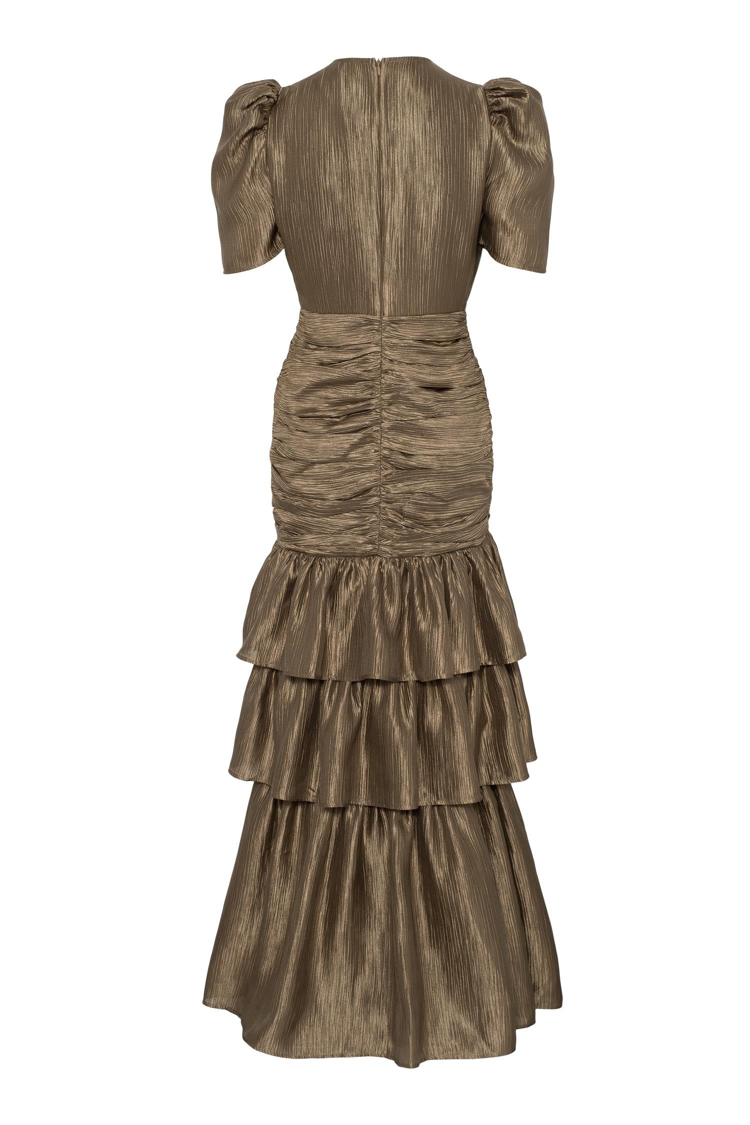 Jenna Maxi Dress Gold