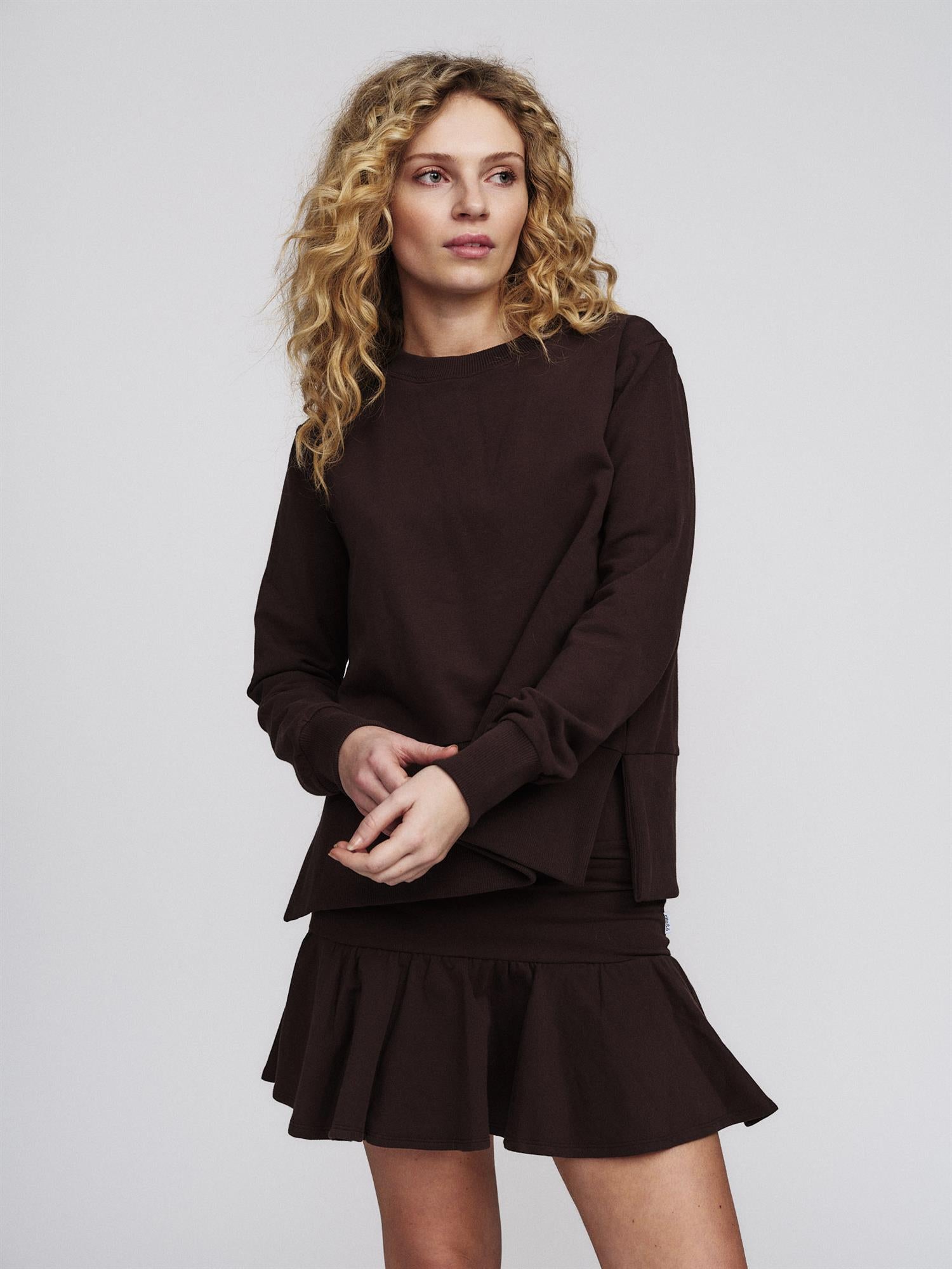 Ginger Skirt Dark Brown