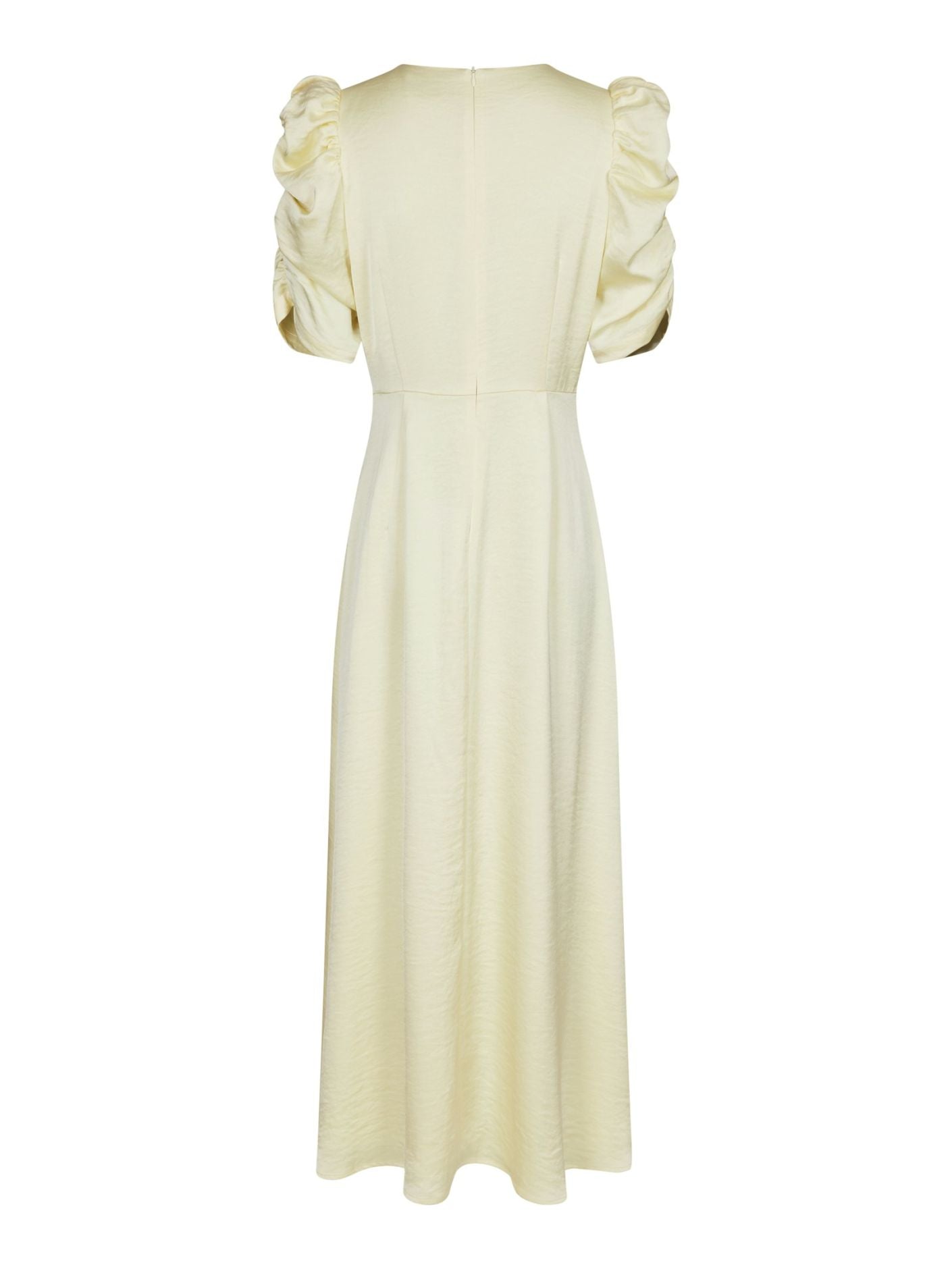 Benuti Solid Dress Light Yellow