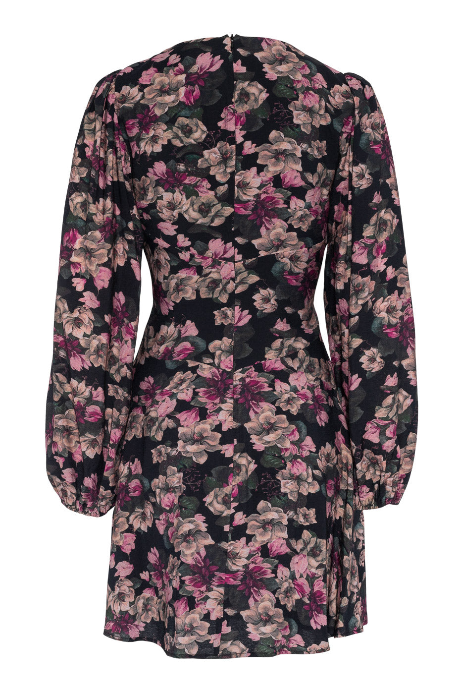 Francine Mini Dress Black Print