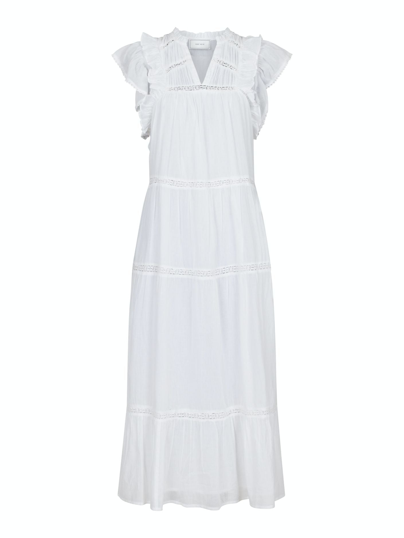 Ankita S Voile Dress White
