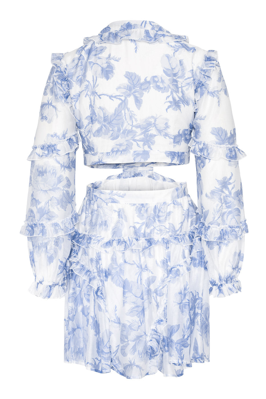 Kelly Mini Dress Bluebell Bliss