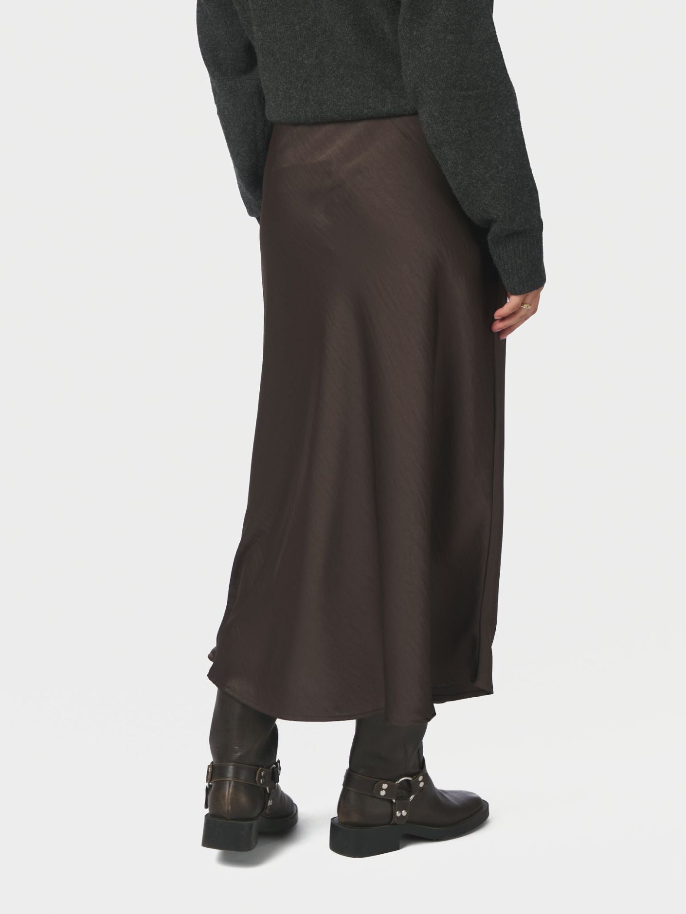 Bovary Skirt Dark Brown