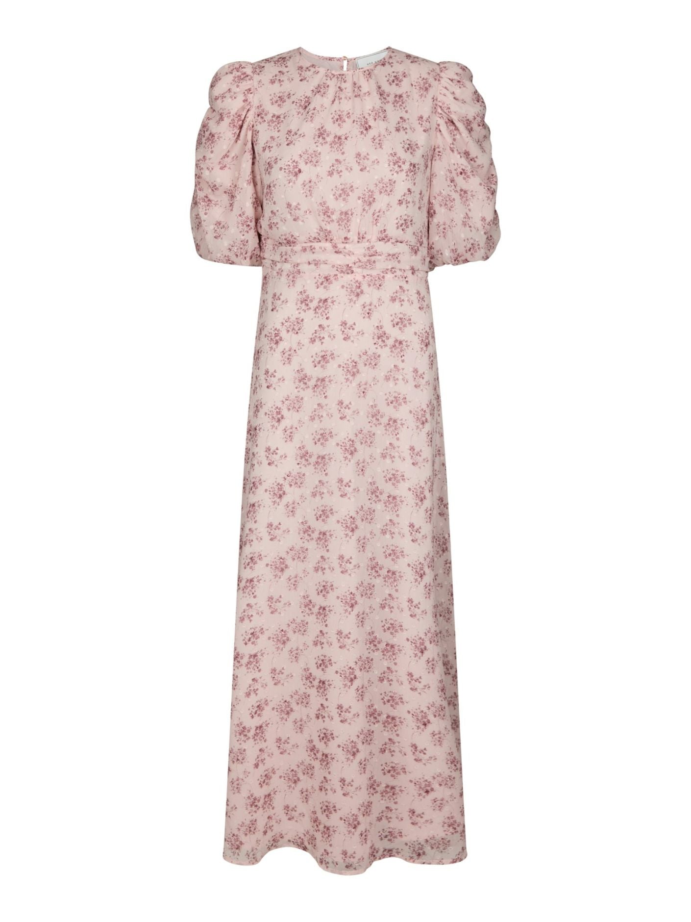 Kikka Chiffon Flower Dress Rose