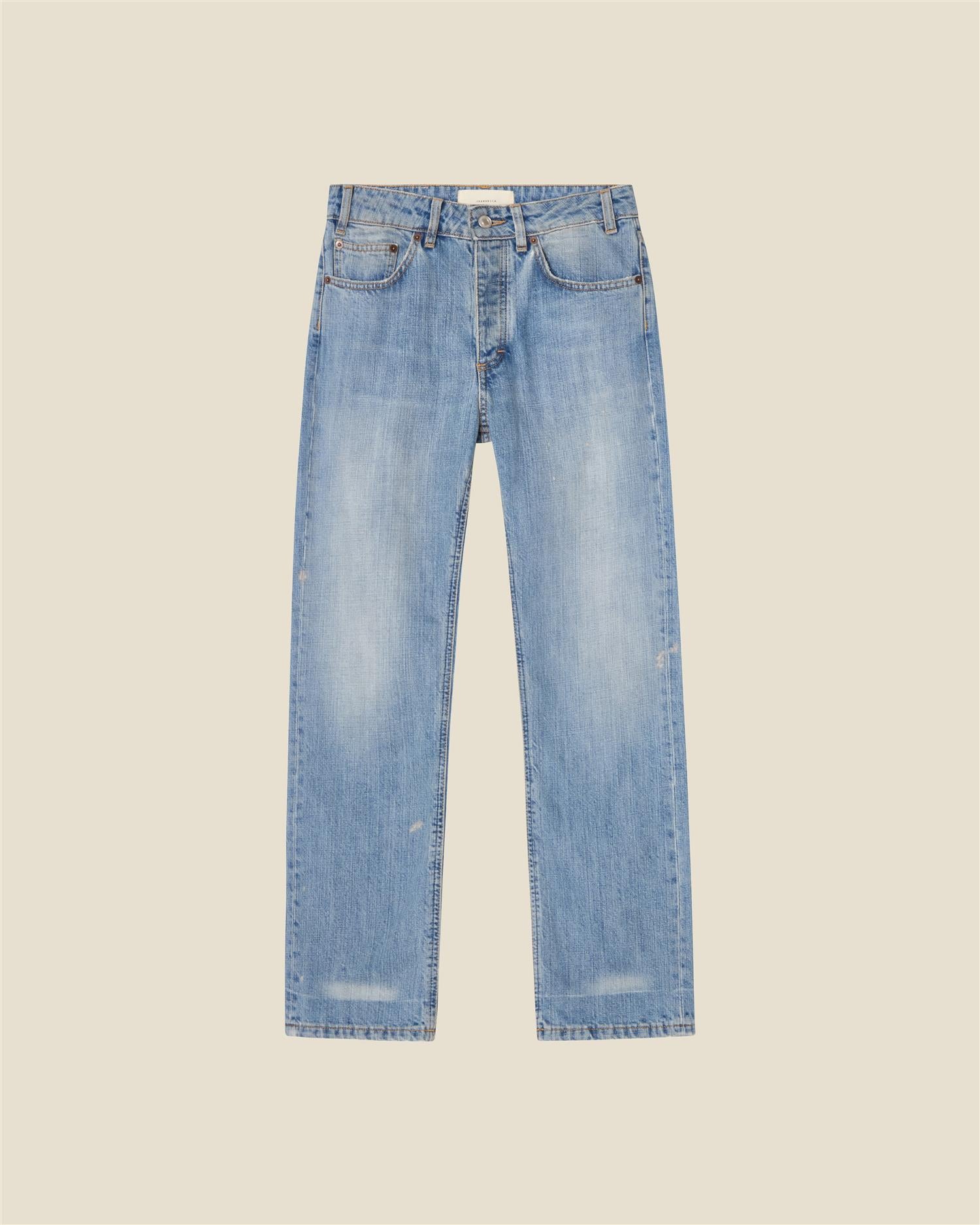 Sisli Cropped Light Blue Righe