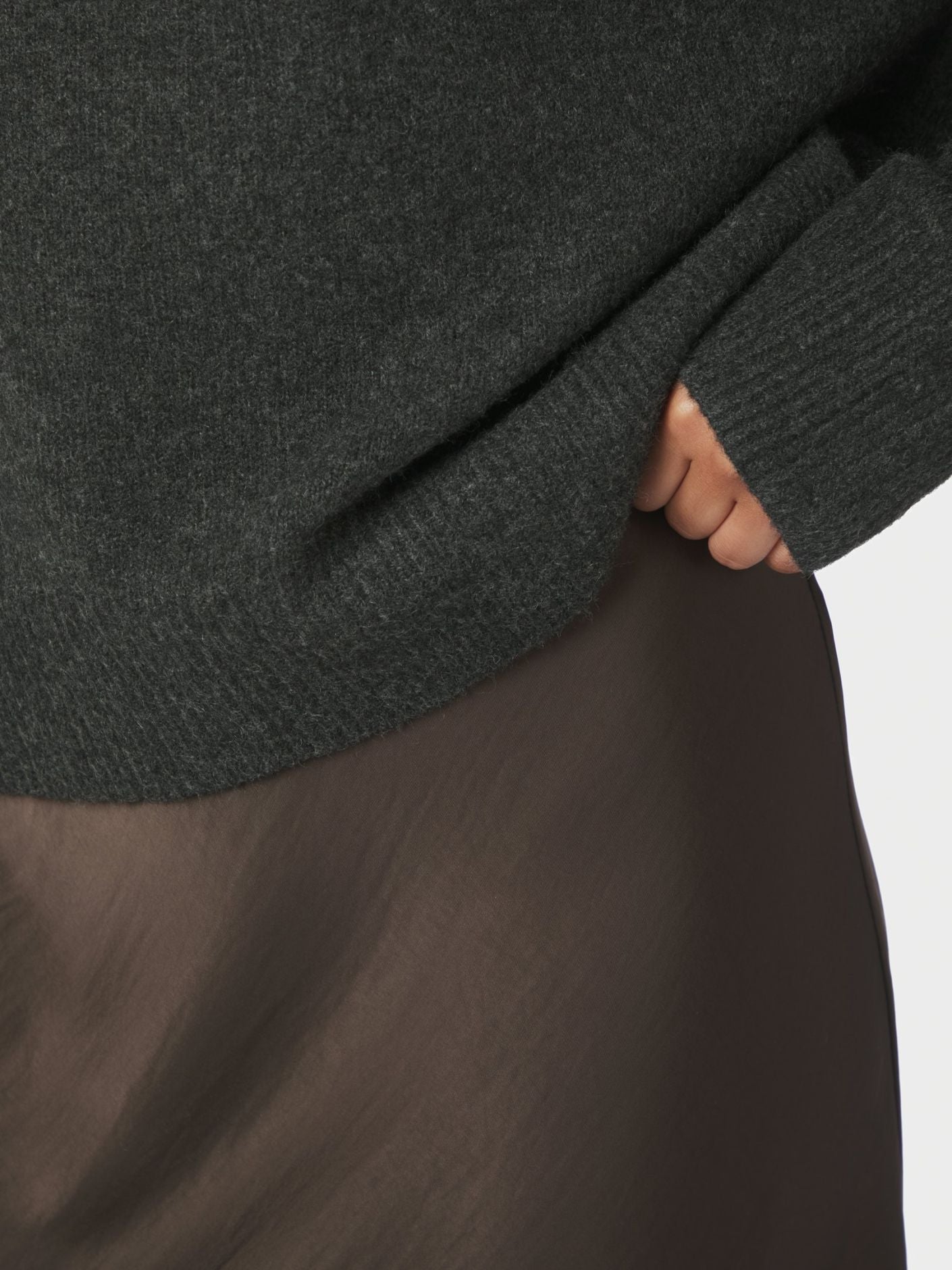 Bovary Skirt Dark Brown