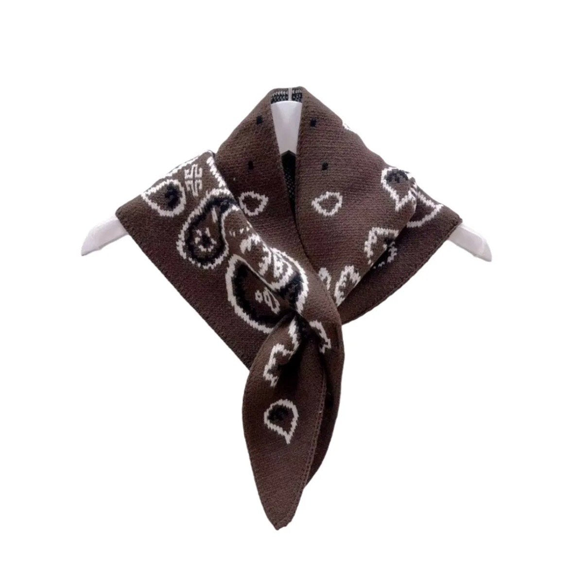 Paisley Scarf Brun