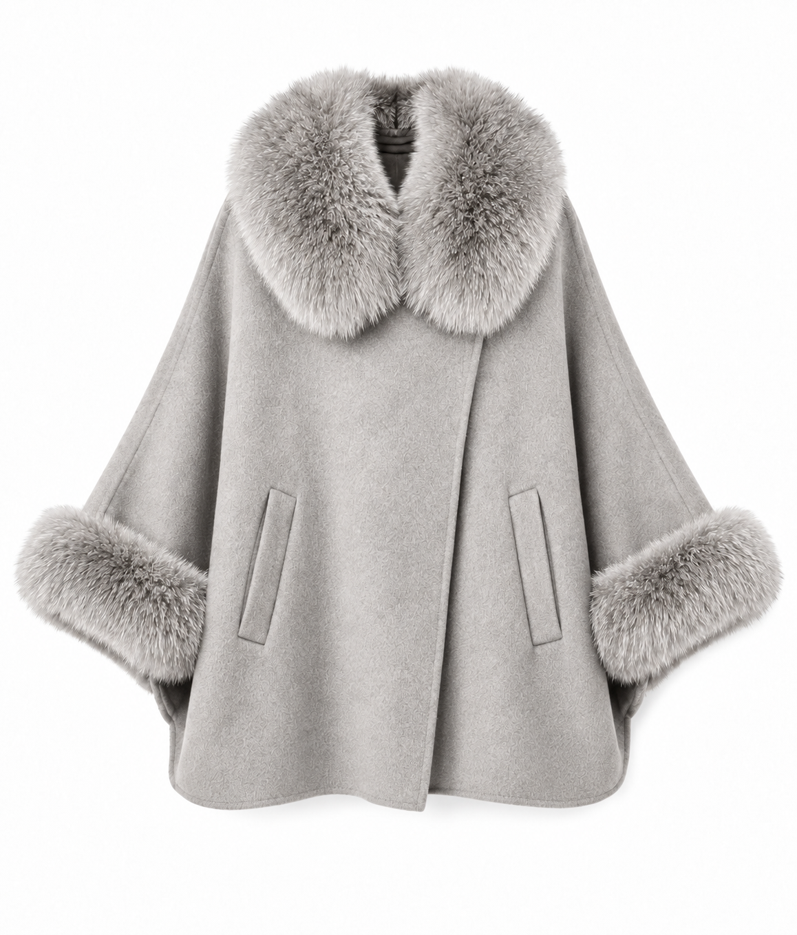 Wool Cape Beige