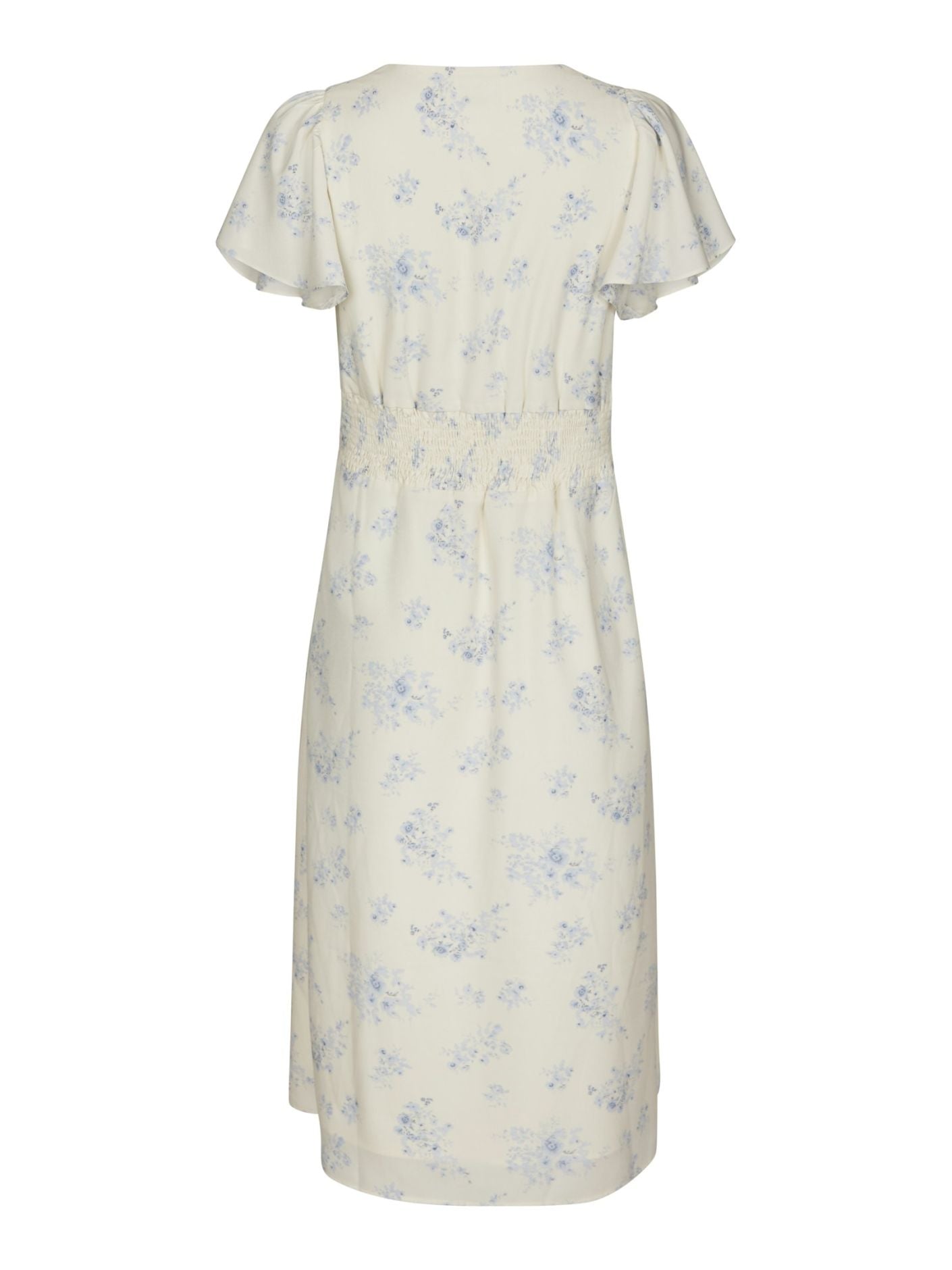 Eleni Delicate flower Dress Creme