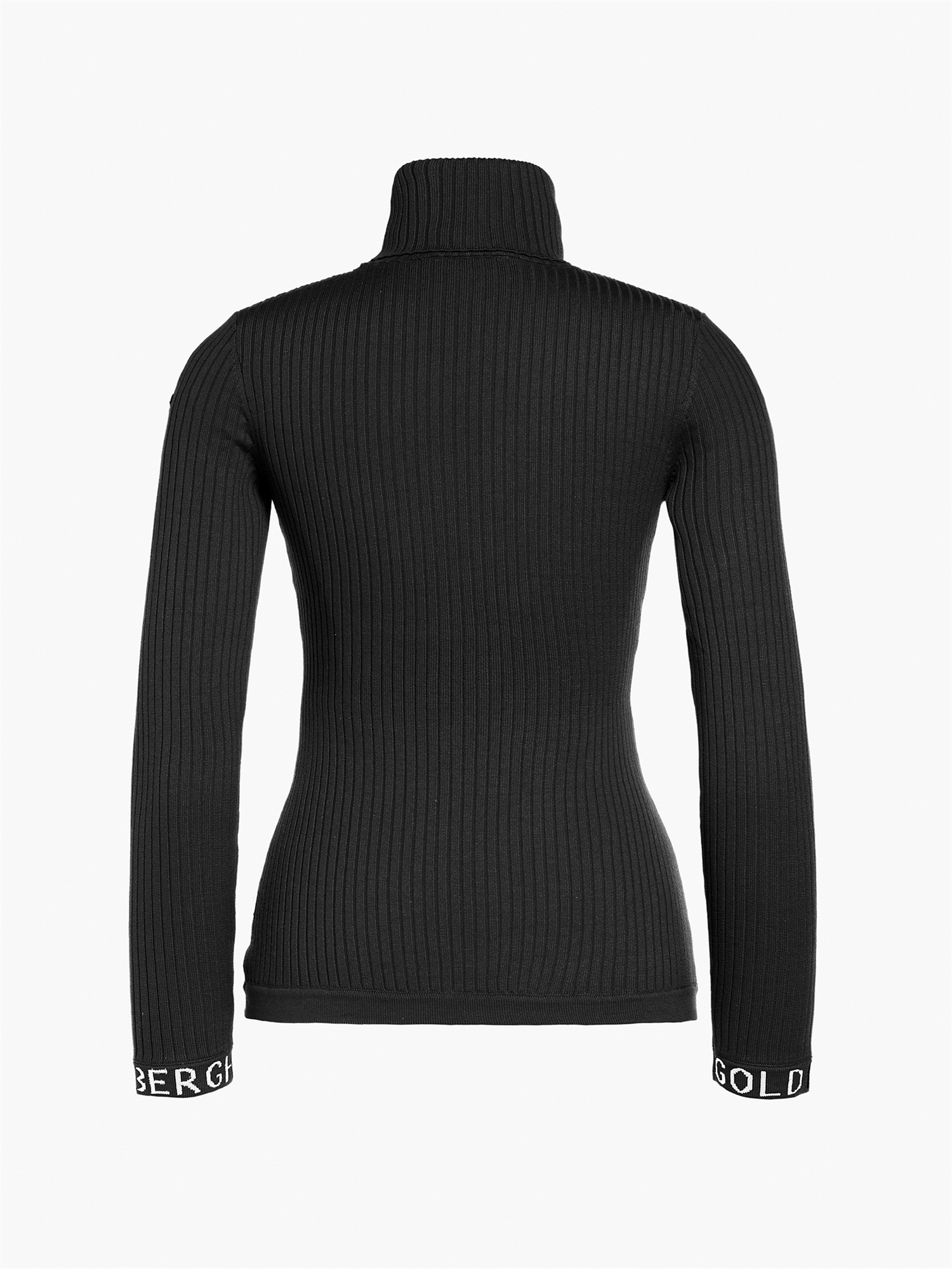 Mira Long Sleeve Knit Sweater Black