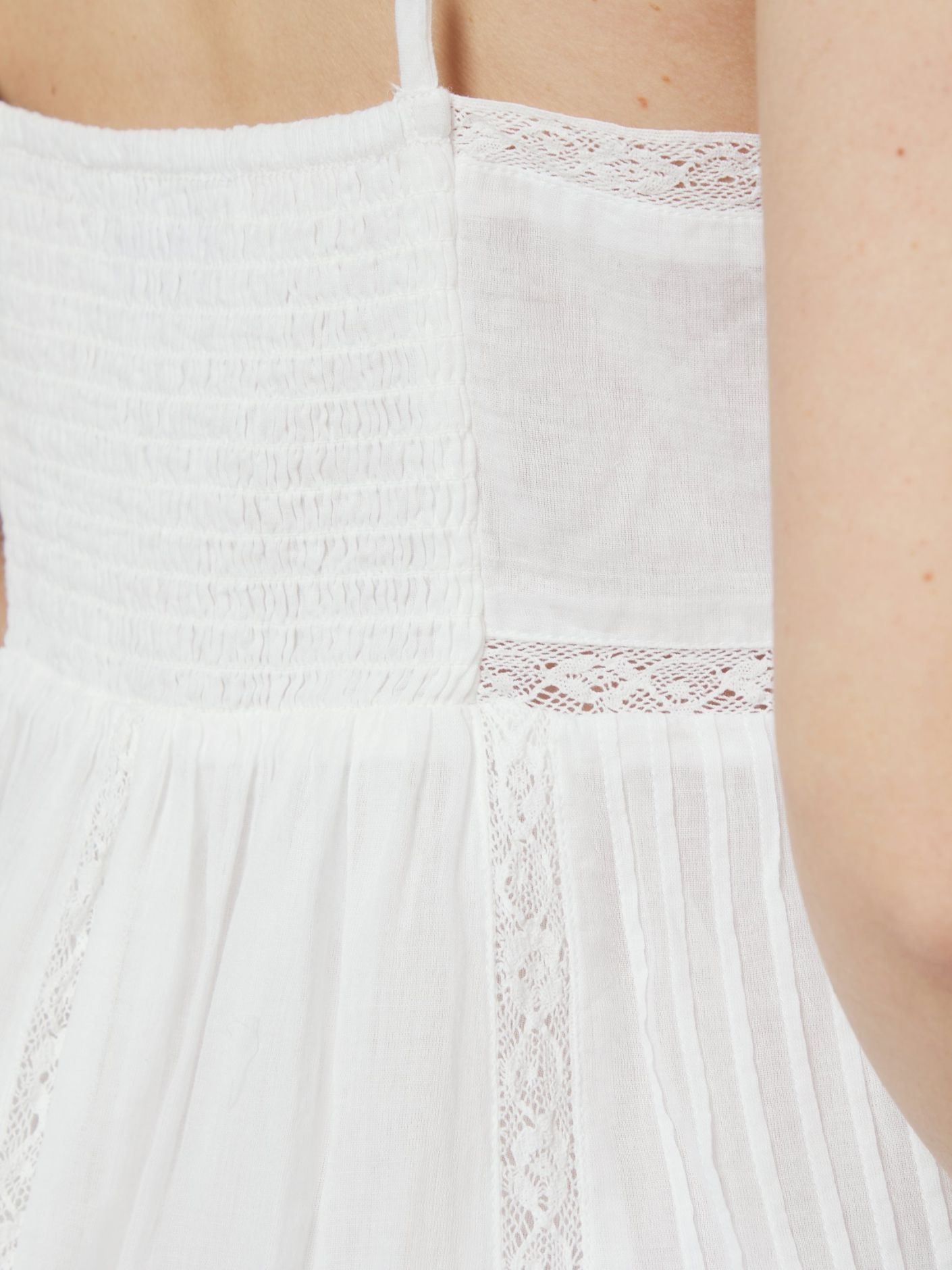 Valora S Voile Dress White