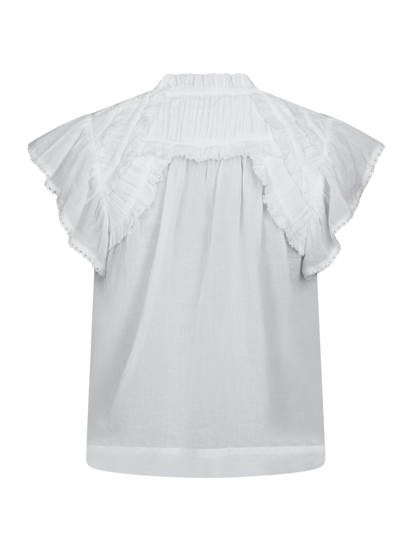 Fayler S Voile Top White