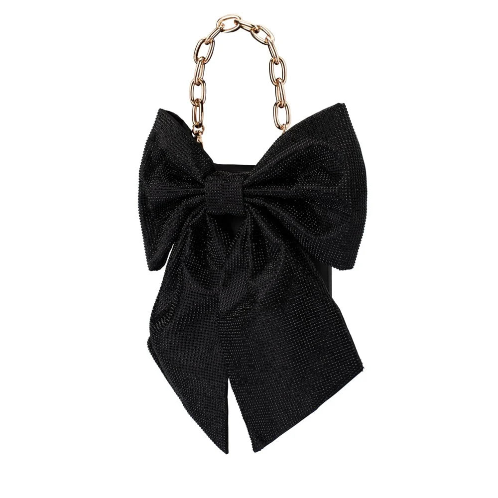 Drew Crystal Bow Bag