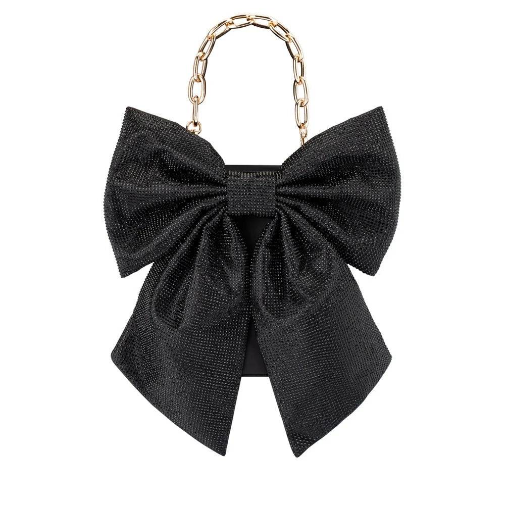 Drew Crystal Bow Bag