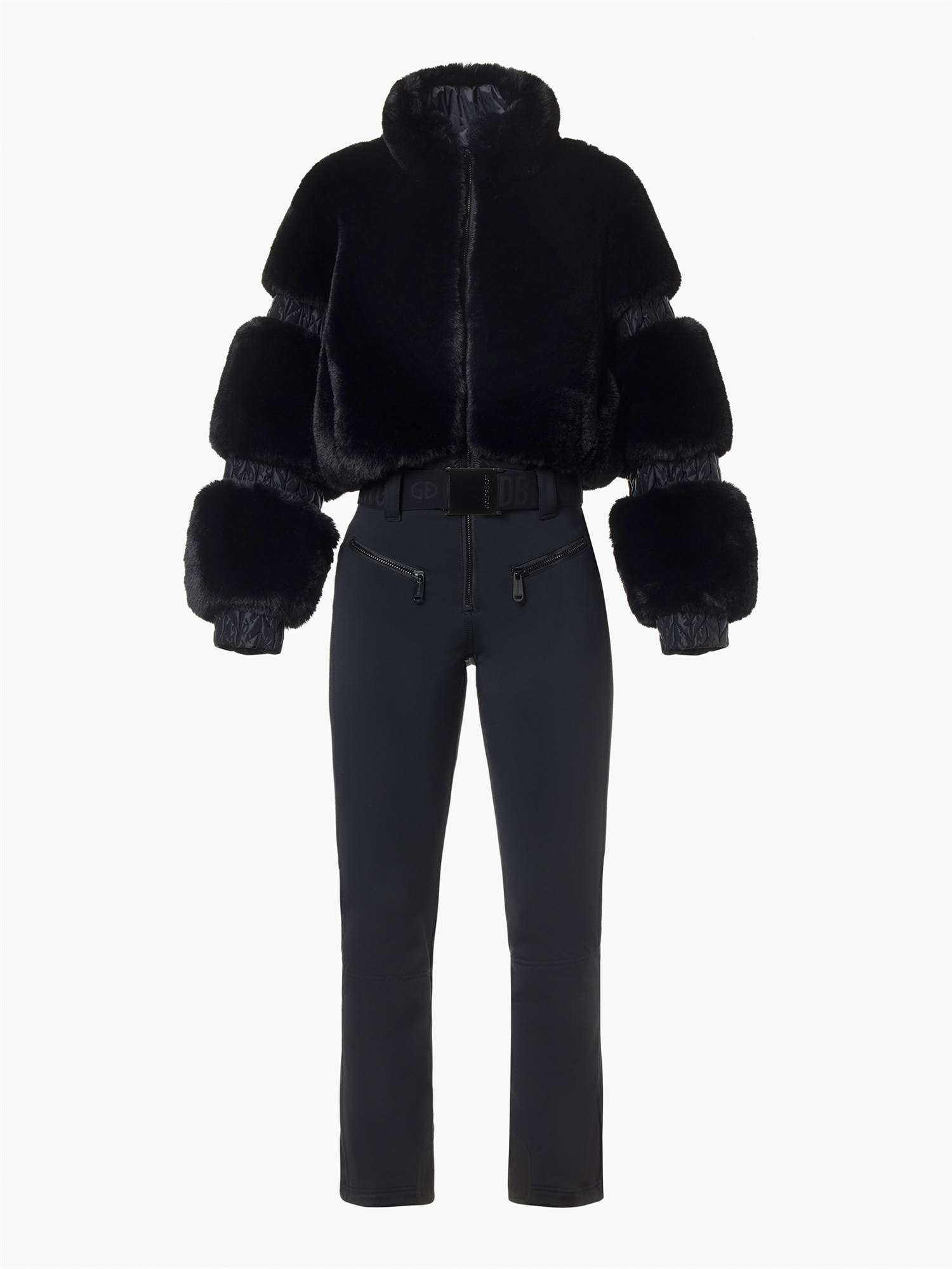Lieke Ski Suit Black